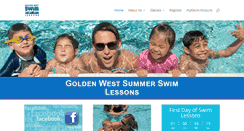 Desktop Screenshot of gwcswim.com